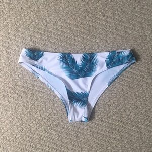 Shein jungle pattern bathing suit Bottoms size s